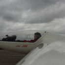 Només falta el cable de remolc i l'avió remolcador
